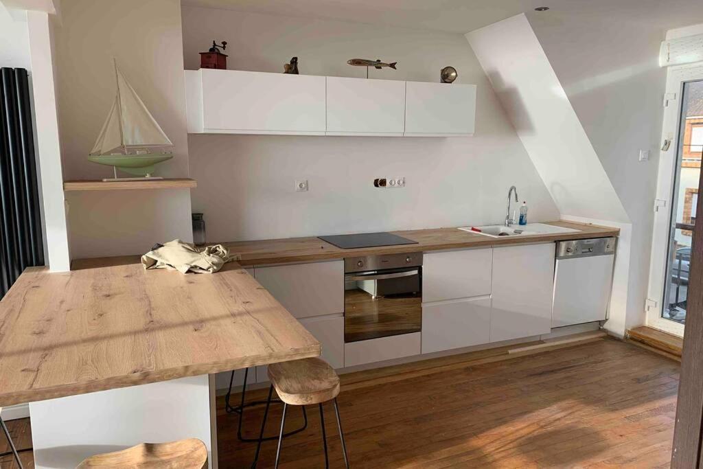 « Reve De Mer » Appartement Face Mer Le Portel Exterior foto