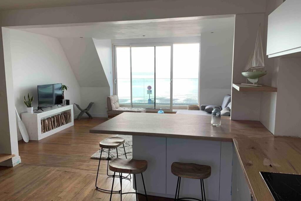 « Reve De Mer » Appartement Face Mer Le Portel Exterior foto